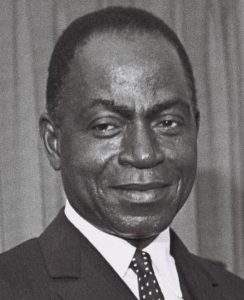 Félix Houphouët-Boigny, the Baoulé leader and first president of Côte d'Ivoire.