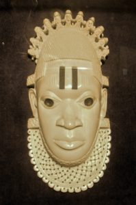 The ivory pendant mask of Queen Mother Idia, an icon of Benin court art