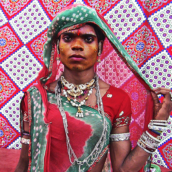 A character from the Gavari, the ritual dance-drama of the Bhil