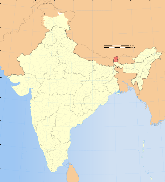 Sikkim, the Himalayan home of the Bhutia (Sikkimese) people