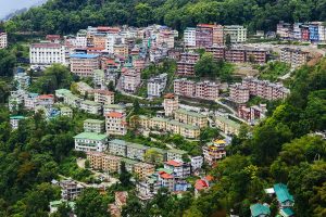 The city of Gangtok, capital of modern Sikkim