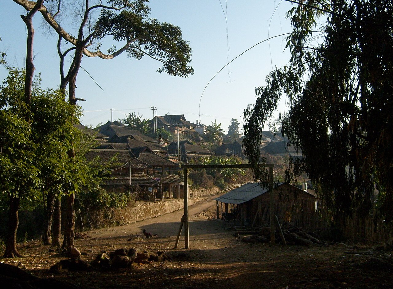 The Blang village of Zhanglang
