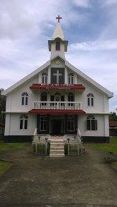 A cathedral in the Bodoland region of modern Assam