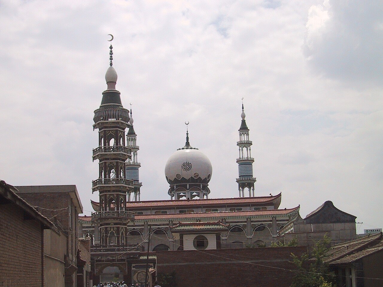 A mosque at Linxia
