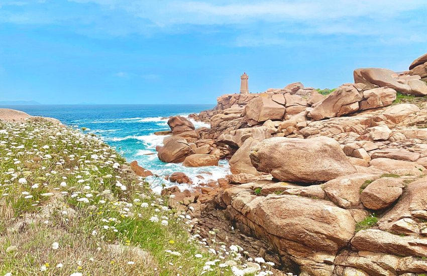 The coast of Brittany