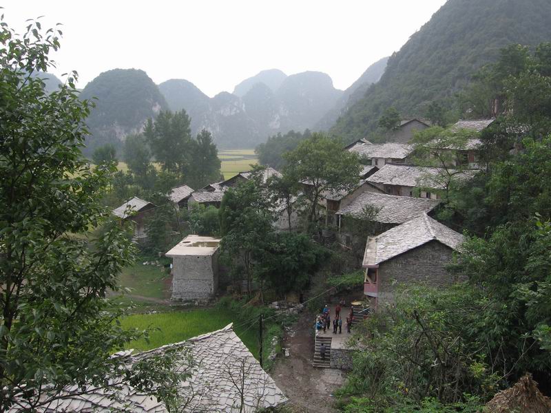 A stone village in Guizhou