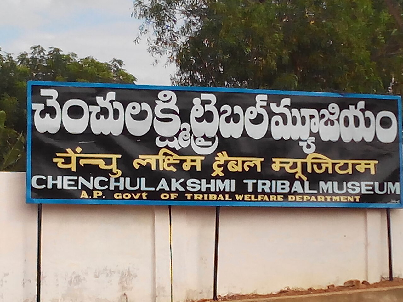 An image of Chenchu Lakshmi, central to Chenchu religious tradition