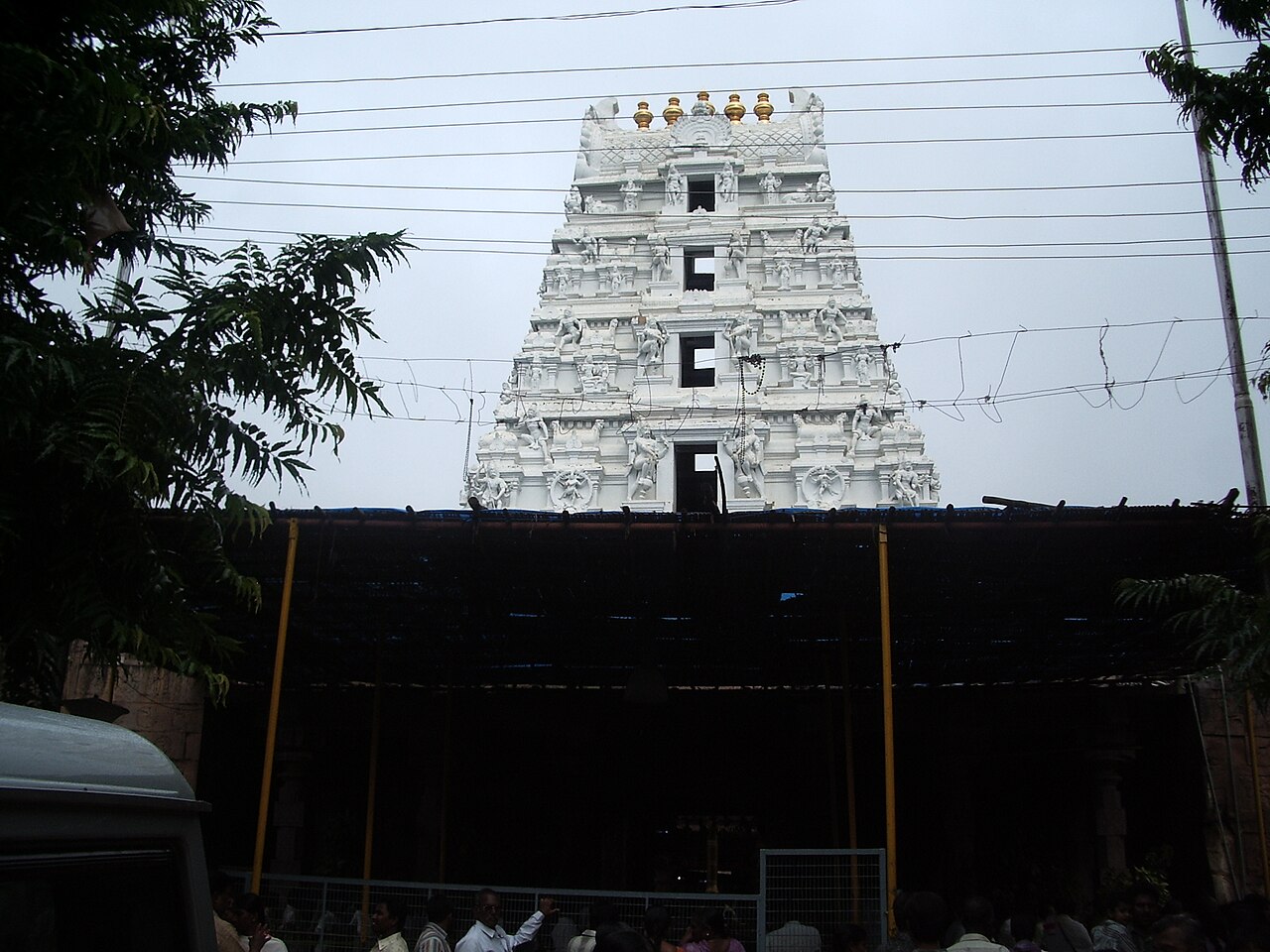 The Srisailam temple, linked to the Chenchu through the legend of Chenchu Lakshmi