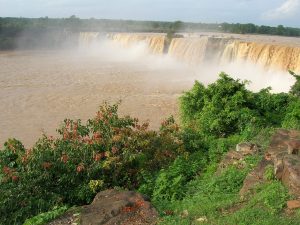 The Chitrakote Falls on the Indravati, in the Bastar region of Chhattisgarh