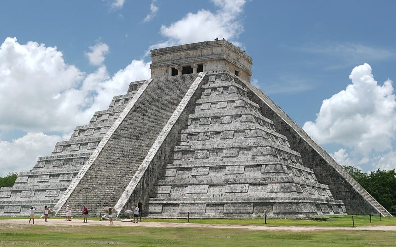 El Castillo, the great step-pyramid of Kukulcan that dominates Chichén Itzá