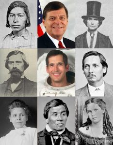 Historic portraits of Chickasaw people, a nation of the American Southeast.