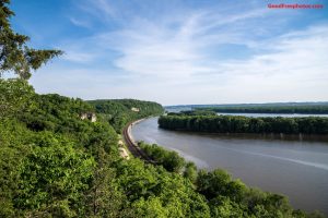Woodland along the Mississippi, part of the old Choctaw homeland.