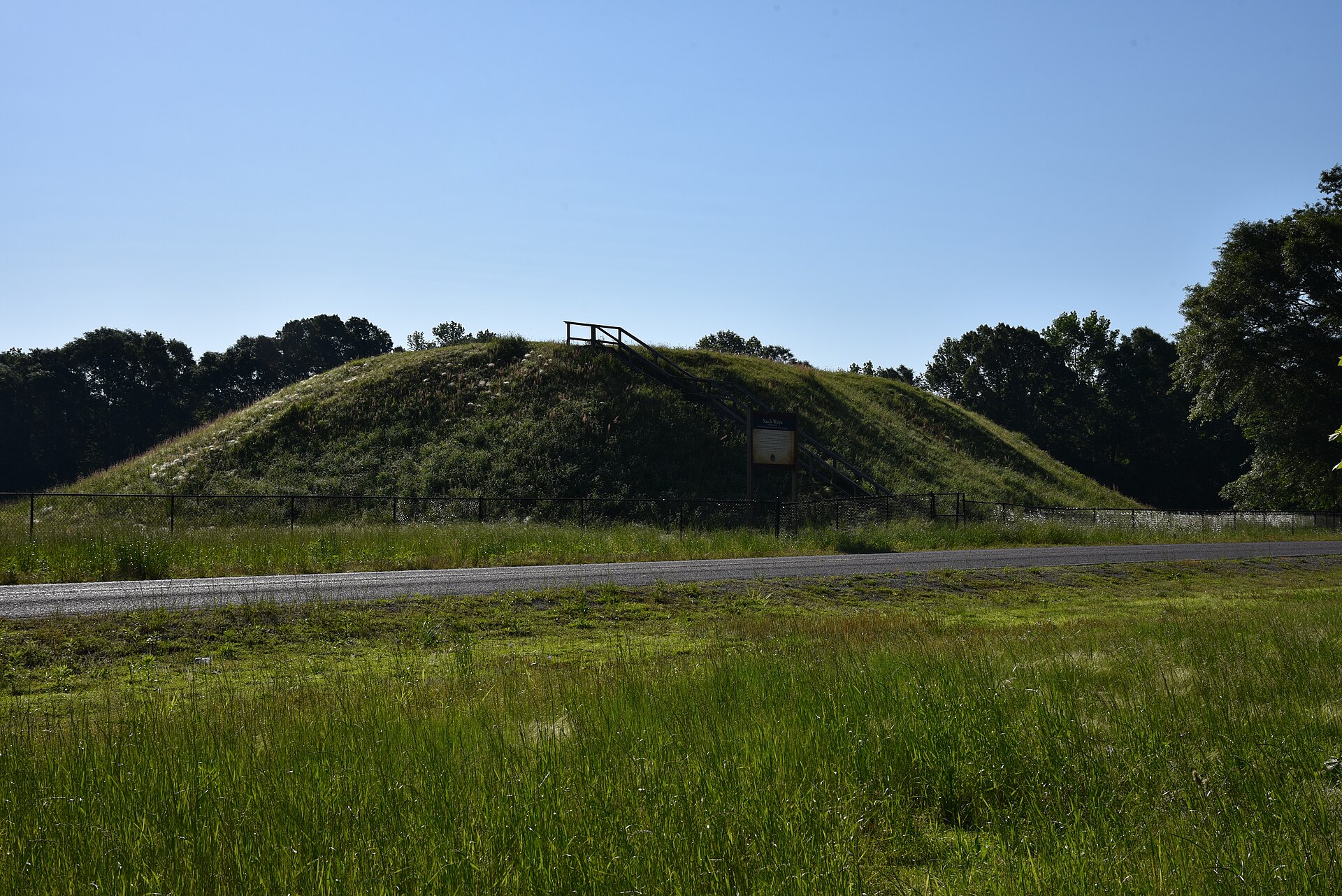Nanih Waiya, the sacred mound the Choctaw revere as their place of origin.