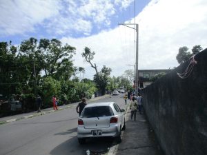 A street in Moroni, the capital of the Comoros.