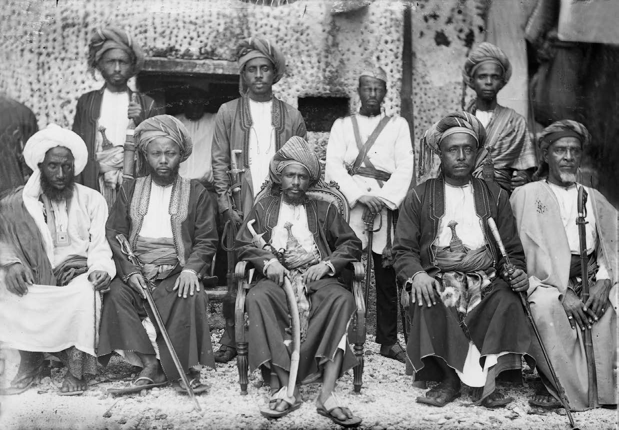 Sultan Said Ali of Bambao; the Comoros were long ruled by island sultanates.