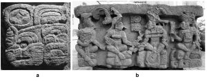 The dynastic rulers of Copán, portrayed in the site's monuments and museum