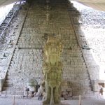 The Hieroglyphic Stairway of Copán, whose steps carry the longest known Maya inscription