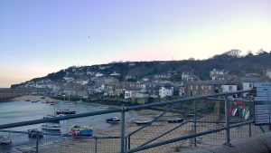 A Cornish fishing village