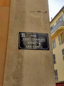 The Corsican language