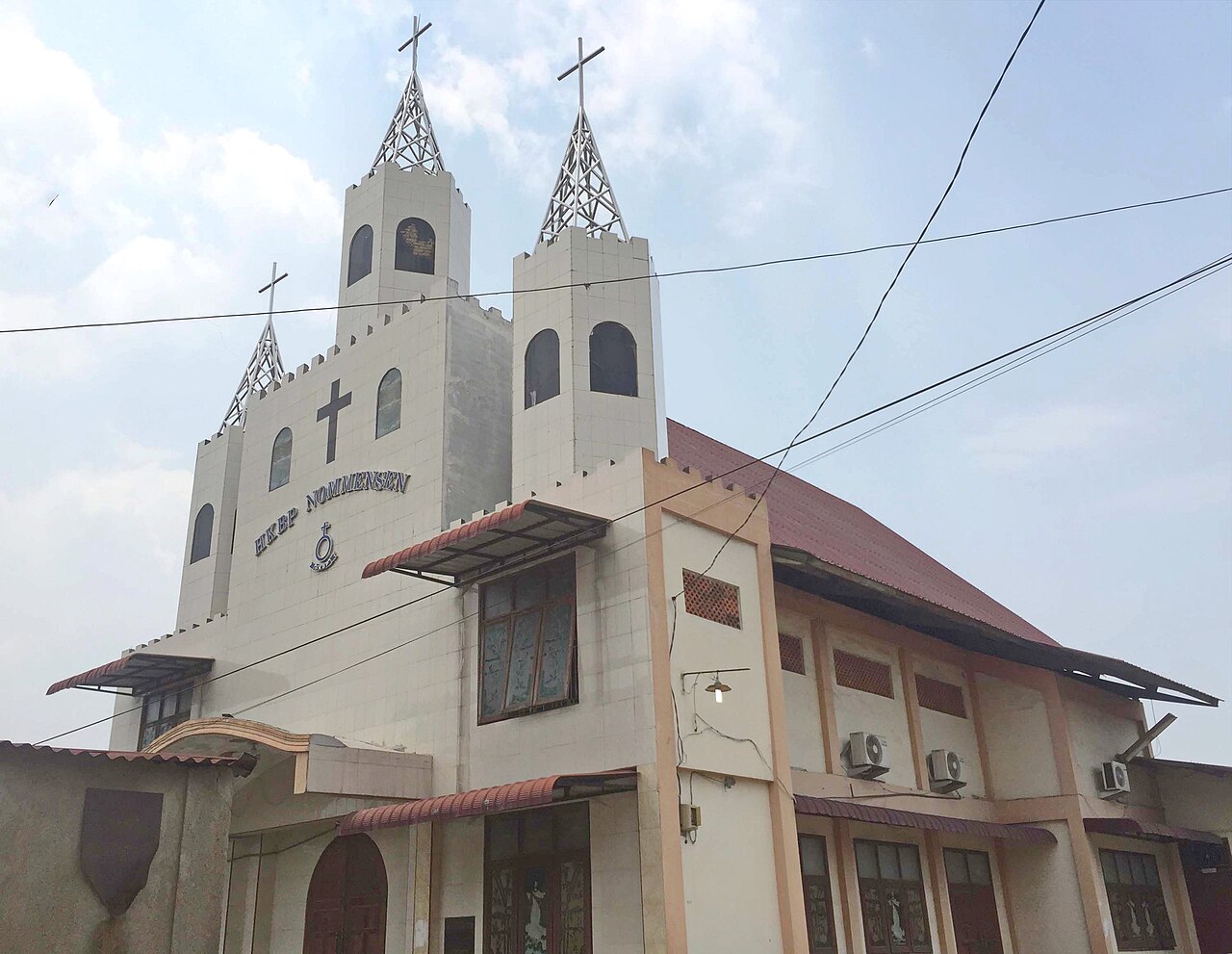 A Protestant church among the largely Christian Dayak of Kalimantan