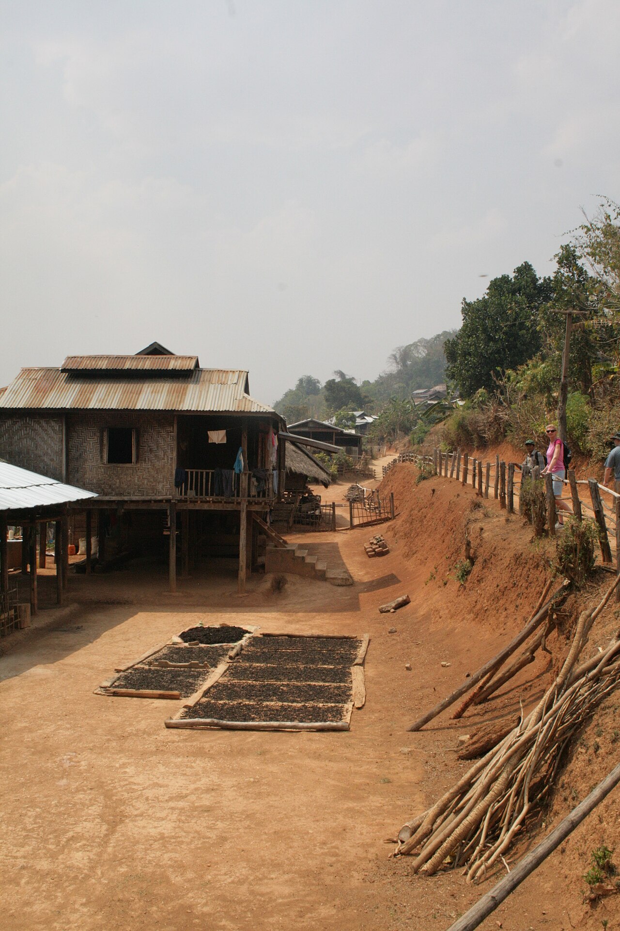 A Palaung (De'ang) village