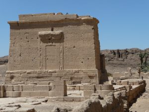 The Temple of Hathor at Dendera, one of the best-preserved temple complexes in Egypt.
