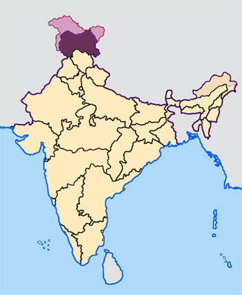 Jammu and the surrounding Duggar region, land of the Dogras