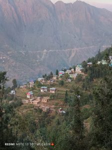 A hill village of the Duggar country, homeland of the Dogra people