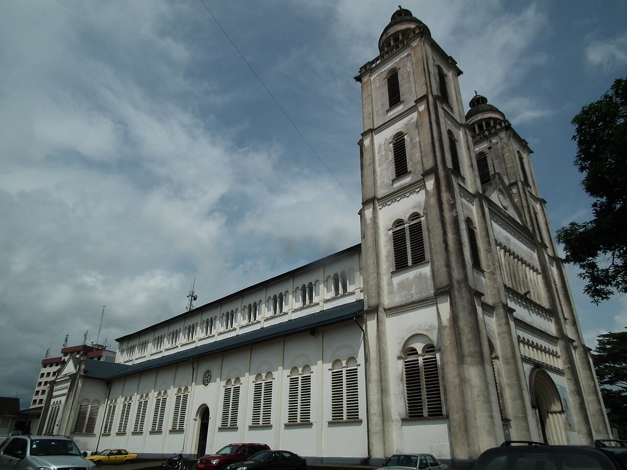 The cathedral of Douala; most Duala are Christian.