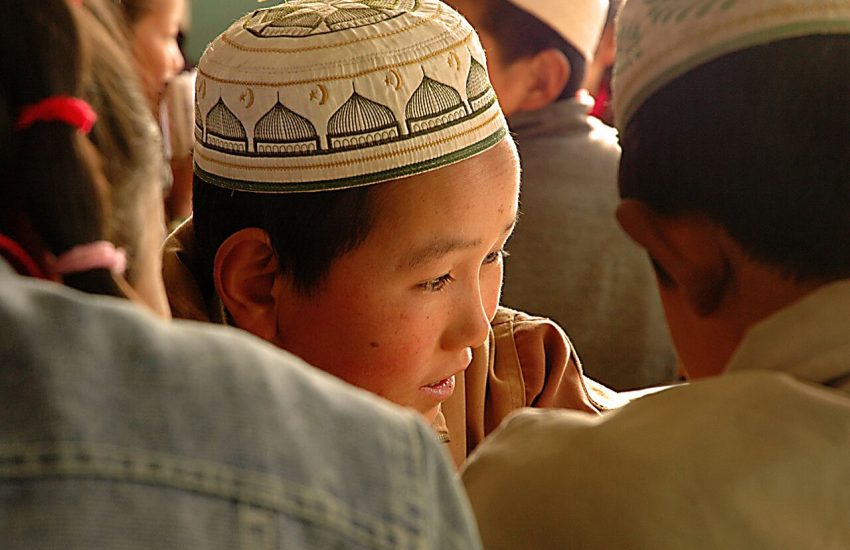 A Dongxiang student