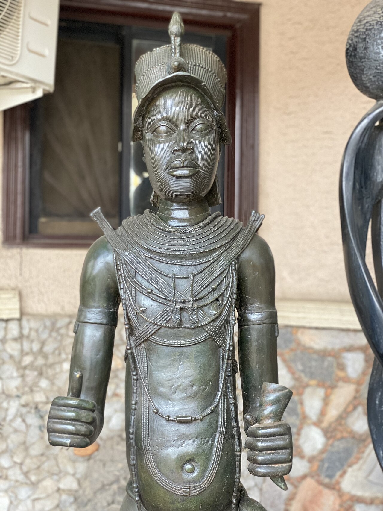 A bronze warrior of the Benin Kingdom, from the guild of the brass-casters.