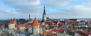 Tallinn, the Estonian capital