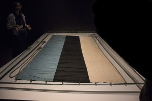 The Estonian flag