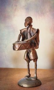 An African drummer