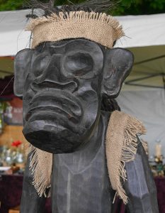 Wood carving