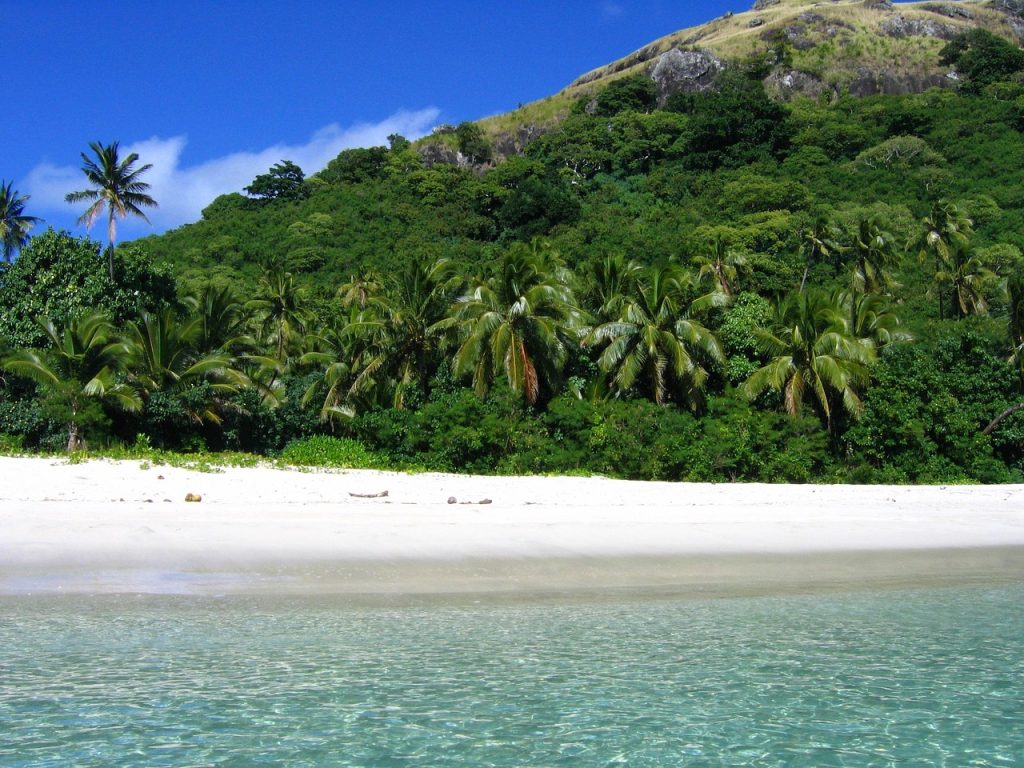 Fiji Beach and the Sea Routes