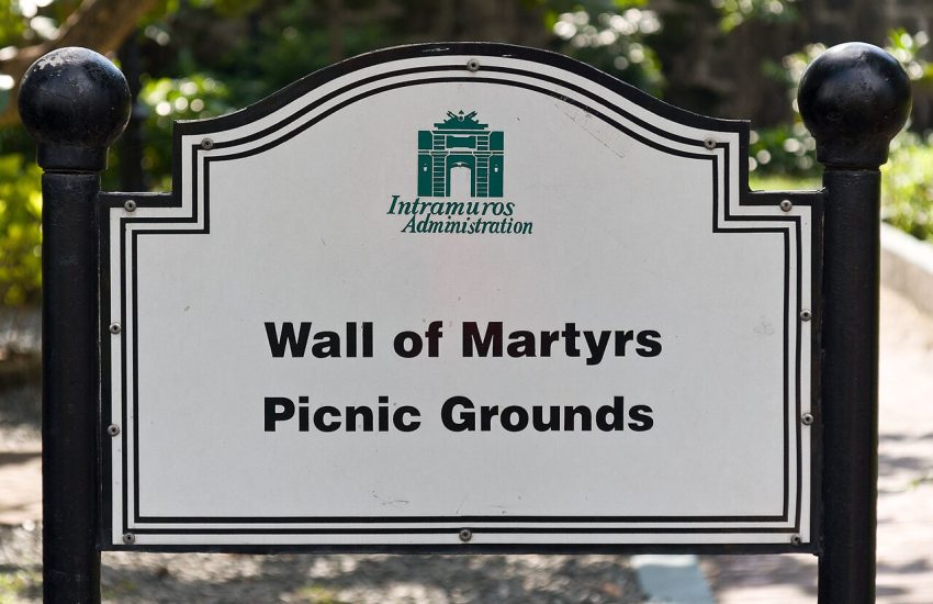Intramuros, the old walled Spanish city at the heart of Manila