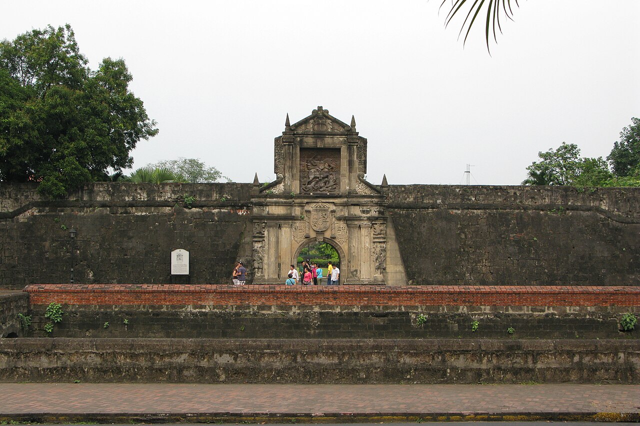 Fort Santiago in Intramuros, from the centuries of Spanish rule