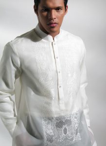 The barong tagalog, the national dress of the Filipino man