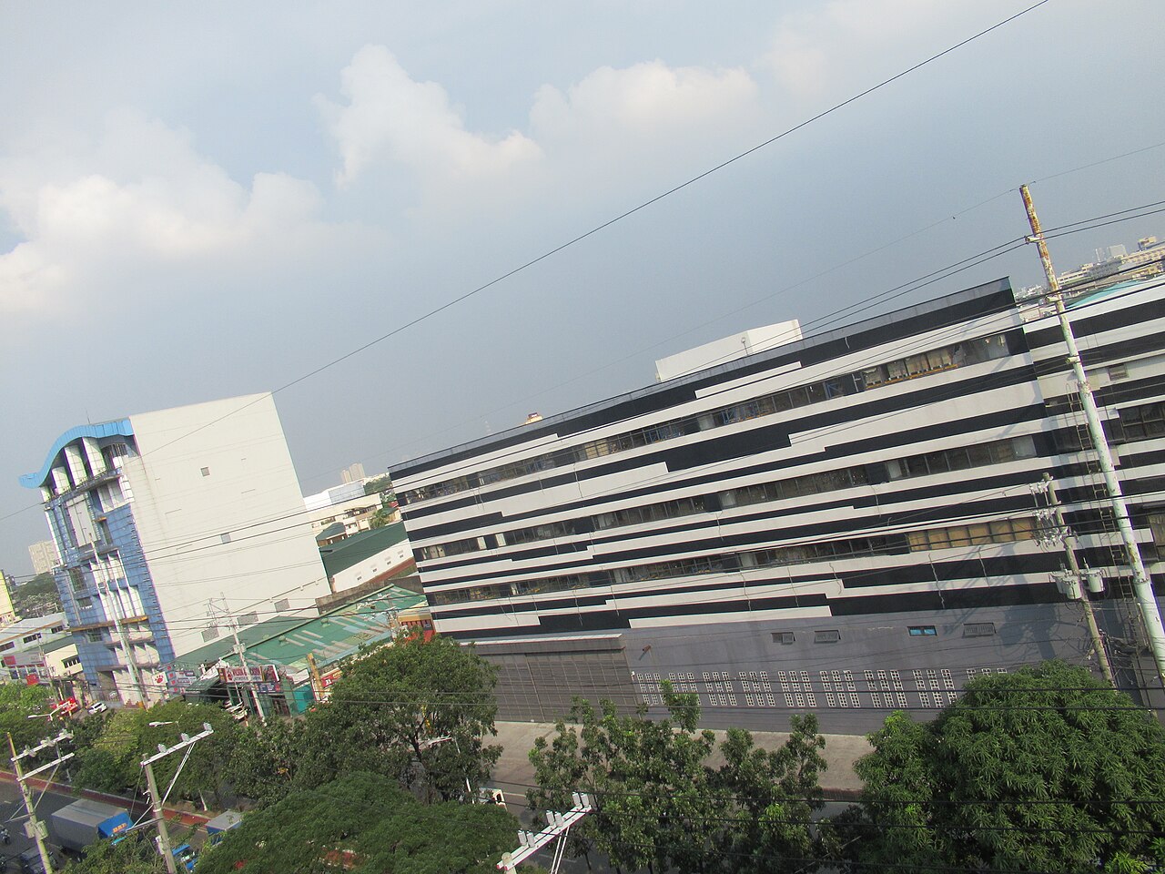 The skyline of modern metropolitan Manila