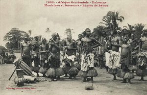 Musicians and dancers of Benin