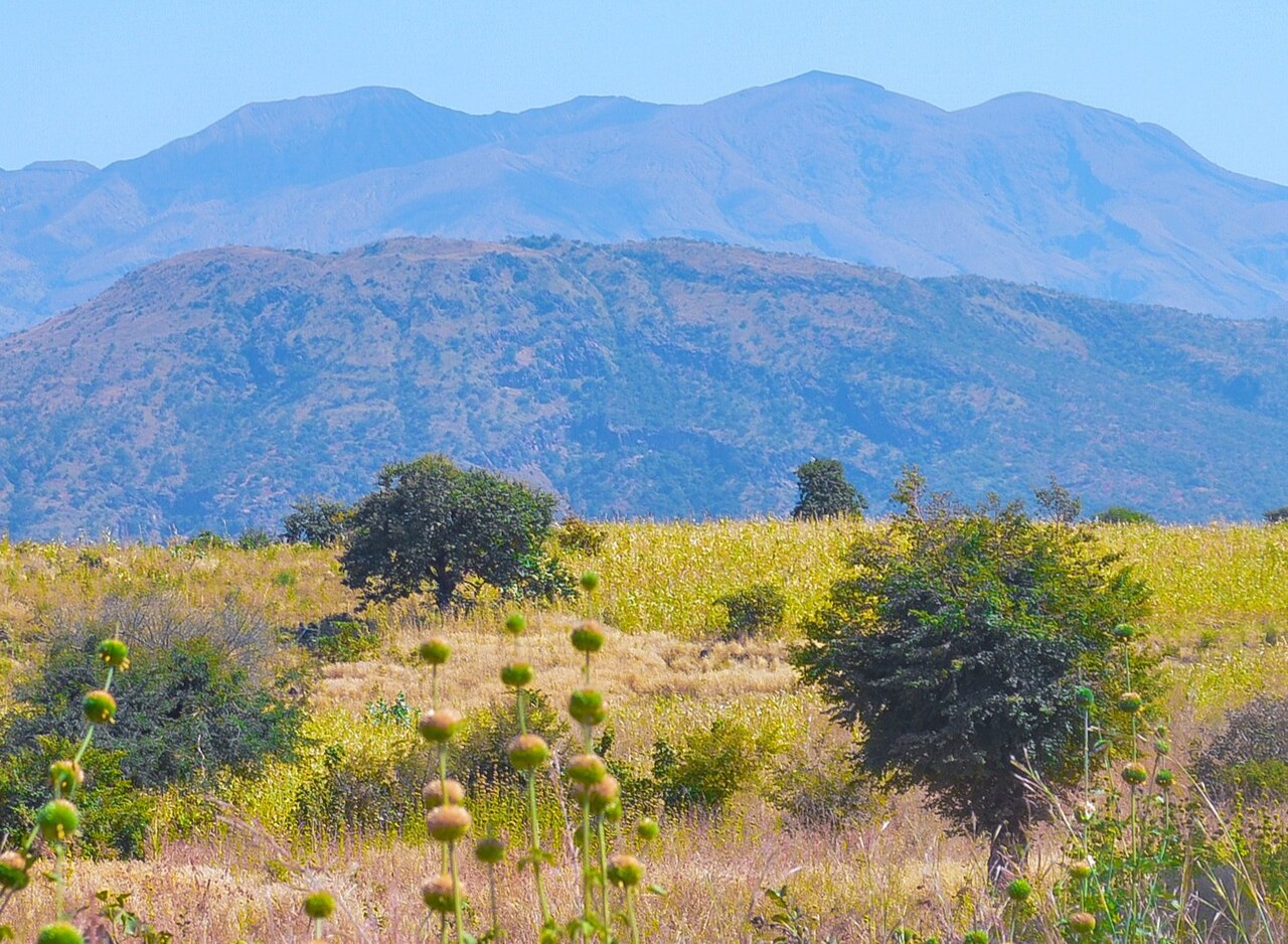 The Marra mountains, the highland heart of the Fur homeland in Darfur.
