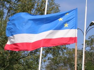 The flag of Gagauzia