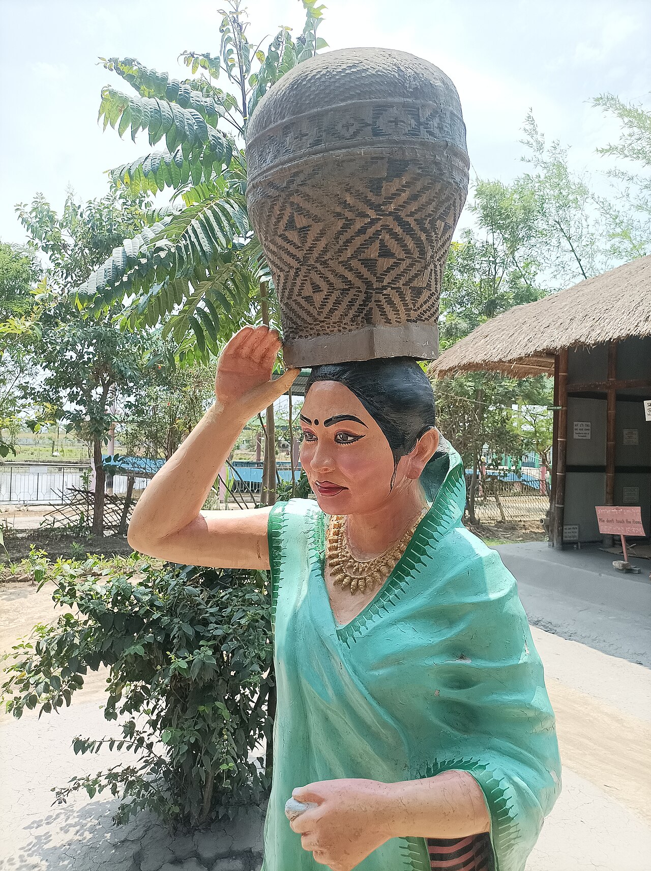 A traditional Garo craft object