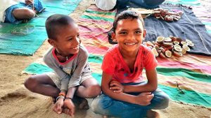 Children of the Gond tribe today