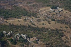 The Hill Complex of Great Zimbabwe, the oldest part of the ancient city.