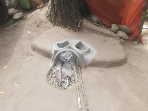 A traditional oven and domestic craft of the Gujjar people