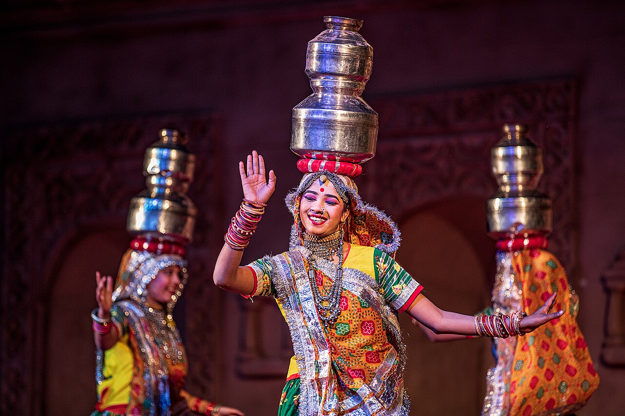 A folk dance of the Rajasthan country of the Gujjars