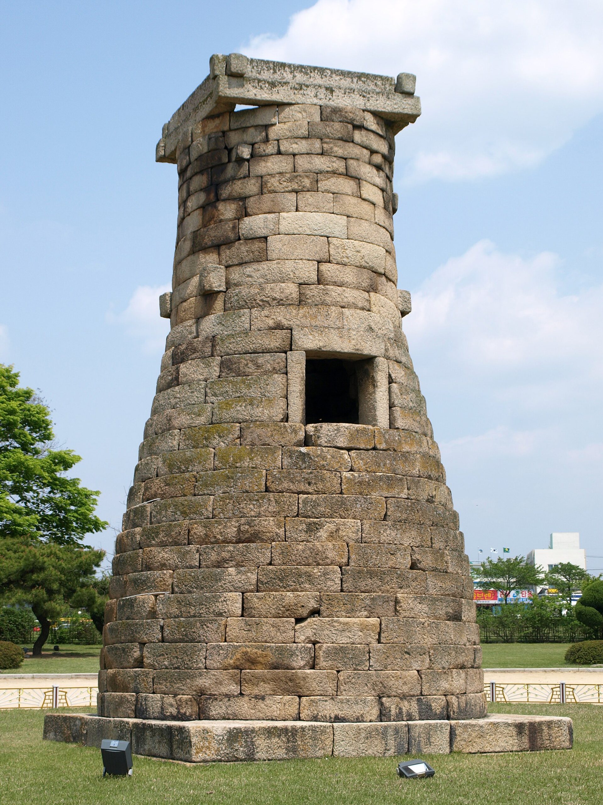 Cheomseongdae, a seventh-century stone observatory and among the oldest surviving in East Asia