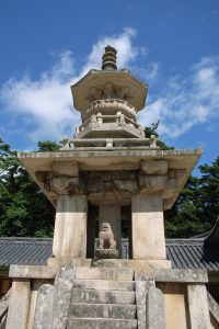 The Dabotap, an ornate stone pagoda in the courtyard of Bulguksa, unrivalled in Korean stonework